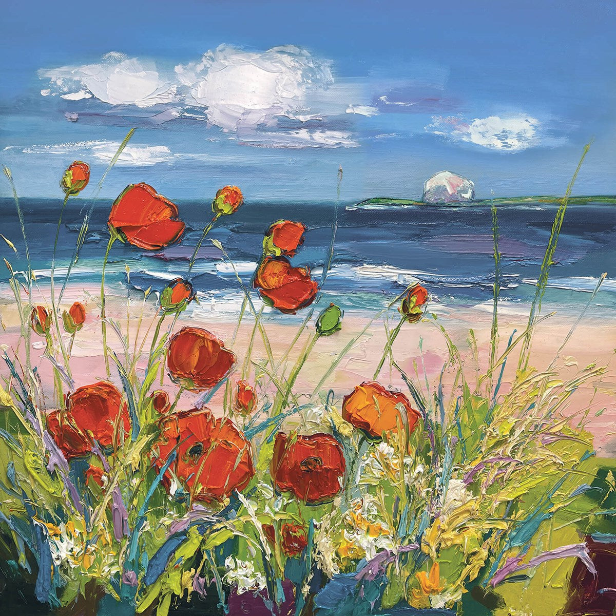Poppies Amongst Sea Grasses