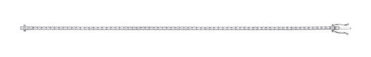 18ct illusion Set 0.75ct tennis bracelet