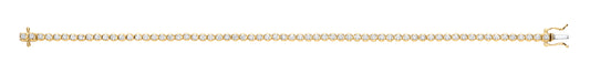 18ct Yellow / White Gold 2.00ct Diamond Tennis Bracelet