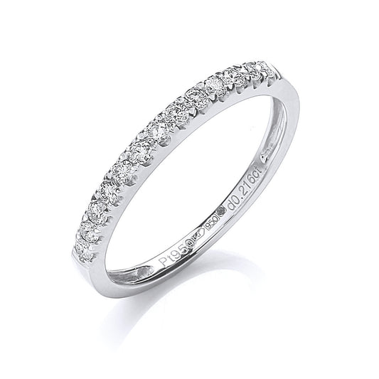 Half Eternity Diamond Ring