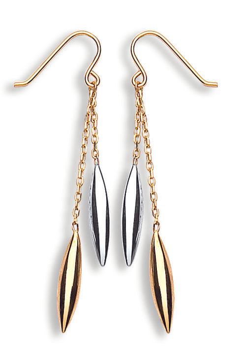 Yellow & White Gold Drops
