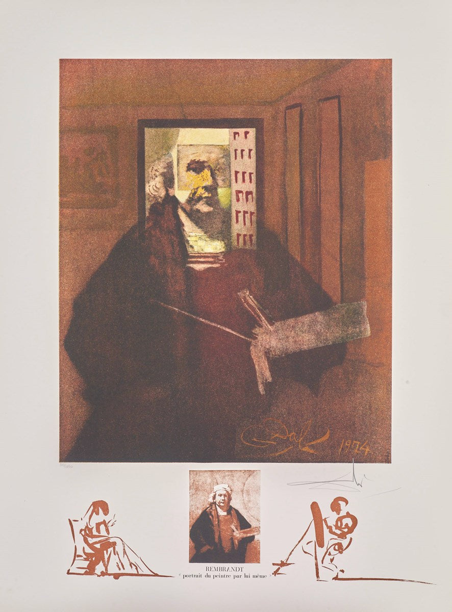 Portrait du peintre par lui-même ,1974 (RR)