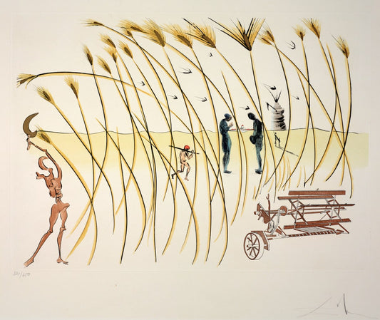 La Moissonneuse, From Hommage À Leonardo Da Vinci ,1975