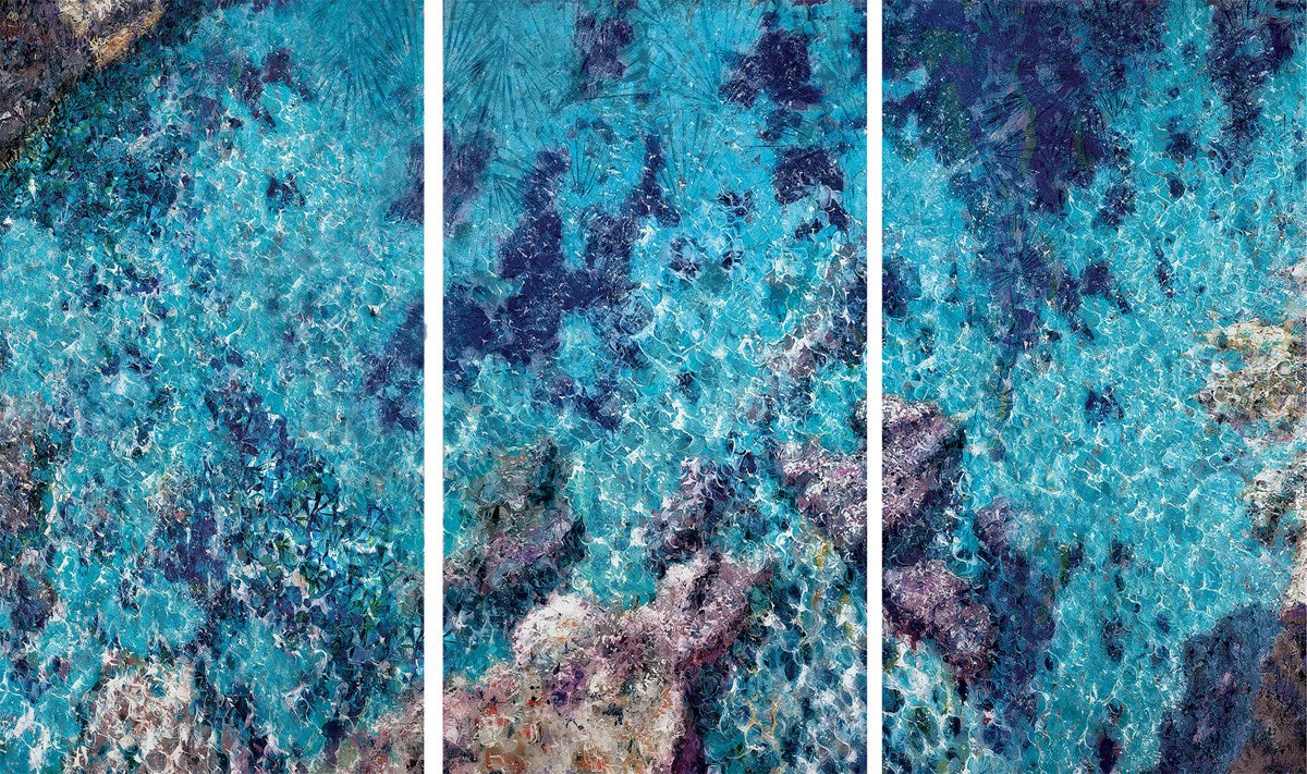 Into the Blue (Triptych)