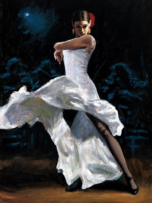 Flamenca de Blanco