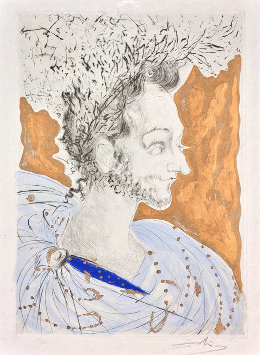 Portrait de Ronsard, from Les Amours de Cassandre ,1968