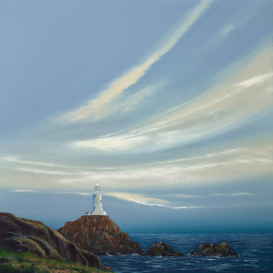 The white lighthouse