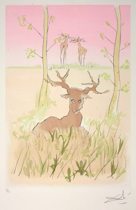 Le Cerf Malade ,1974 (RR)