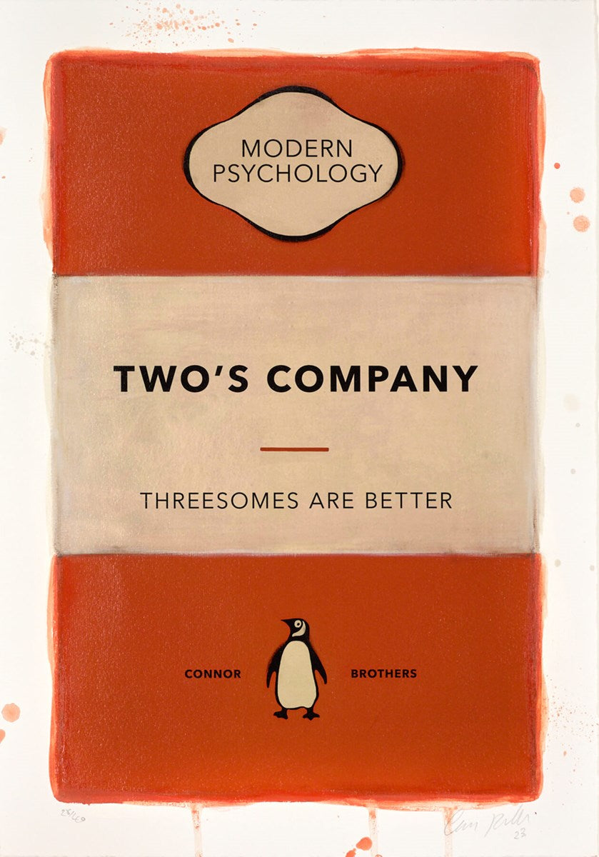 Two's Company (Small Hand Coloured)