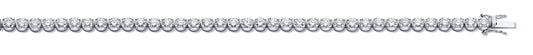 18ct White Gold 10.00ct Diamond Tennis Bracelet