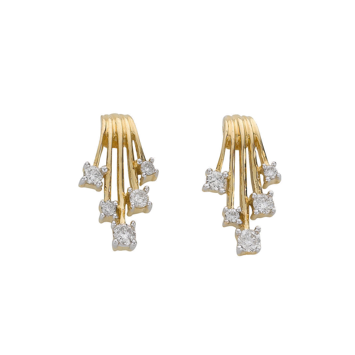 9ct Gold 0.25ct Diamond Studs Earrings