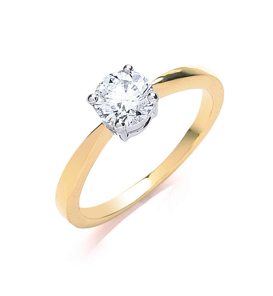 18ct Gold 0.70ct Diamond Engagement Ring