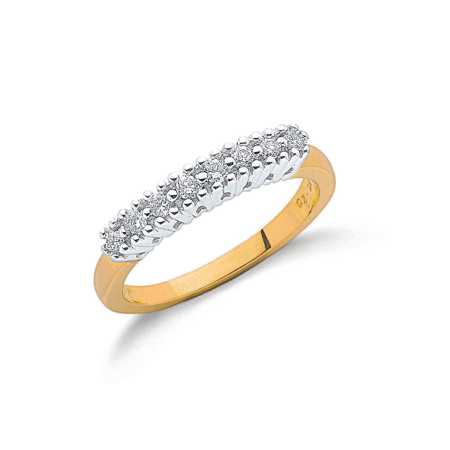 9ct Gold 0.20ct Diamond Eternity Ring