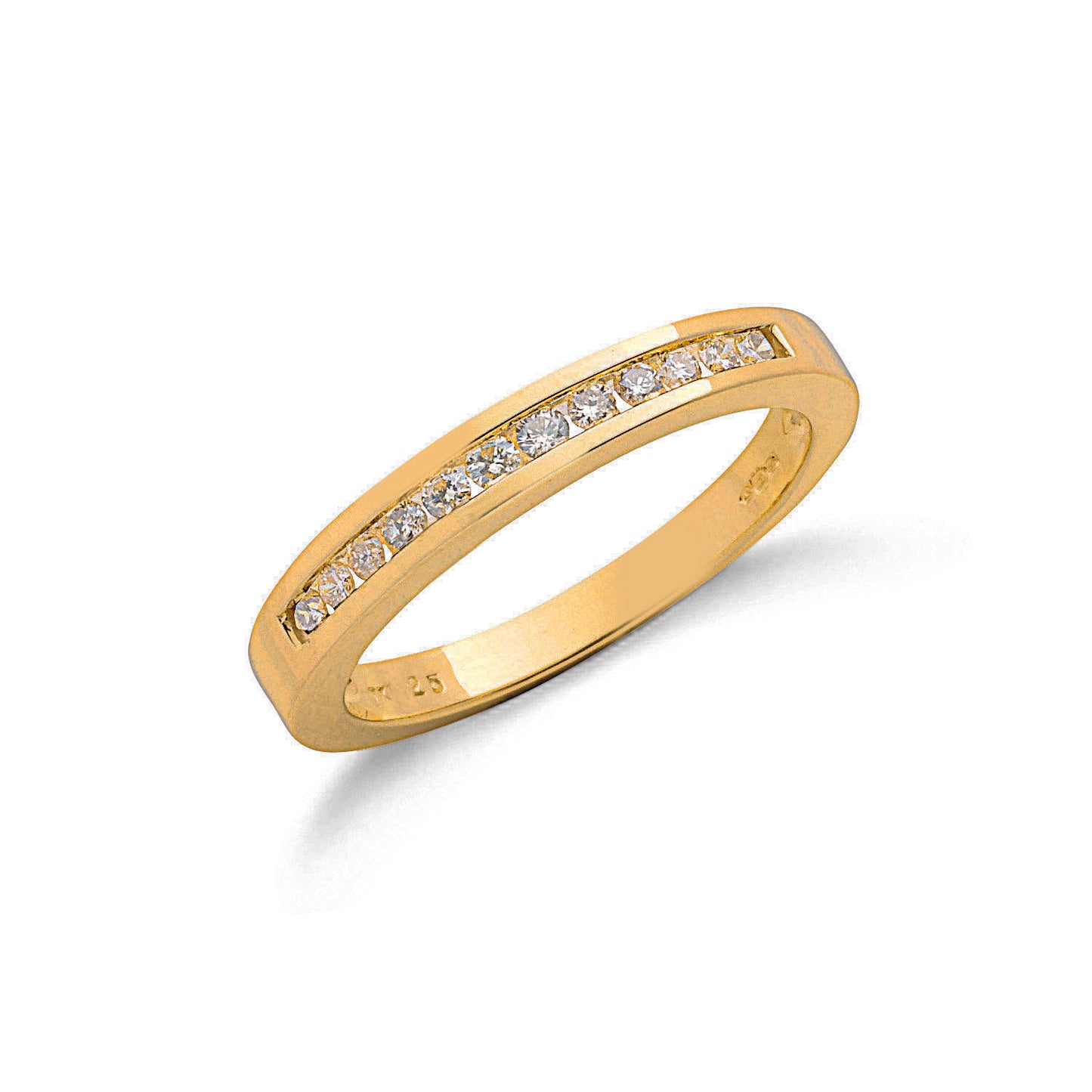 9ct Gold 0.25ct Diamond Eternity Ring