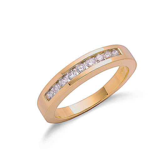 9ct Gold 0.35ct Diamond Eternity Ring