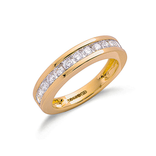 9ct Gold 0.75ct Diamond Eternity Ring