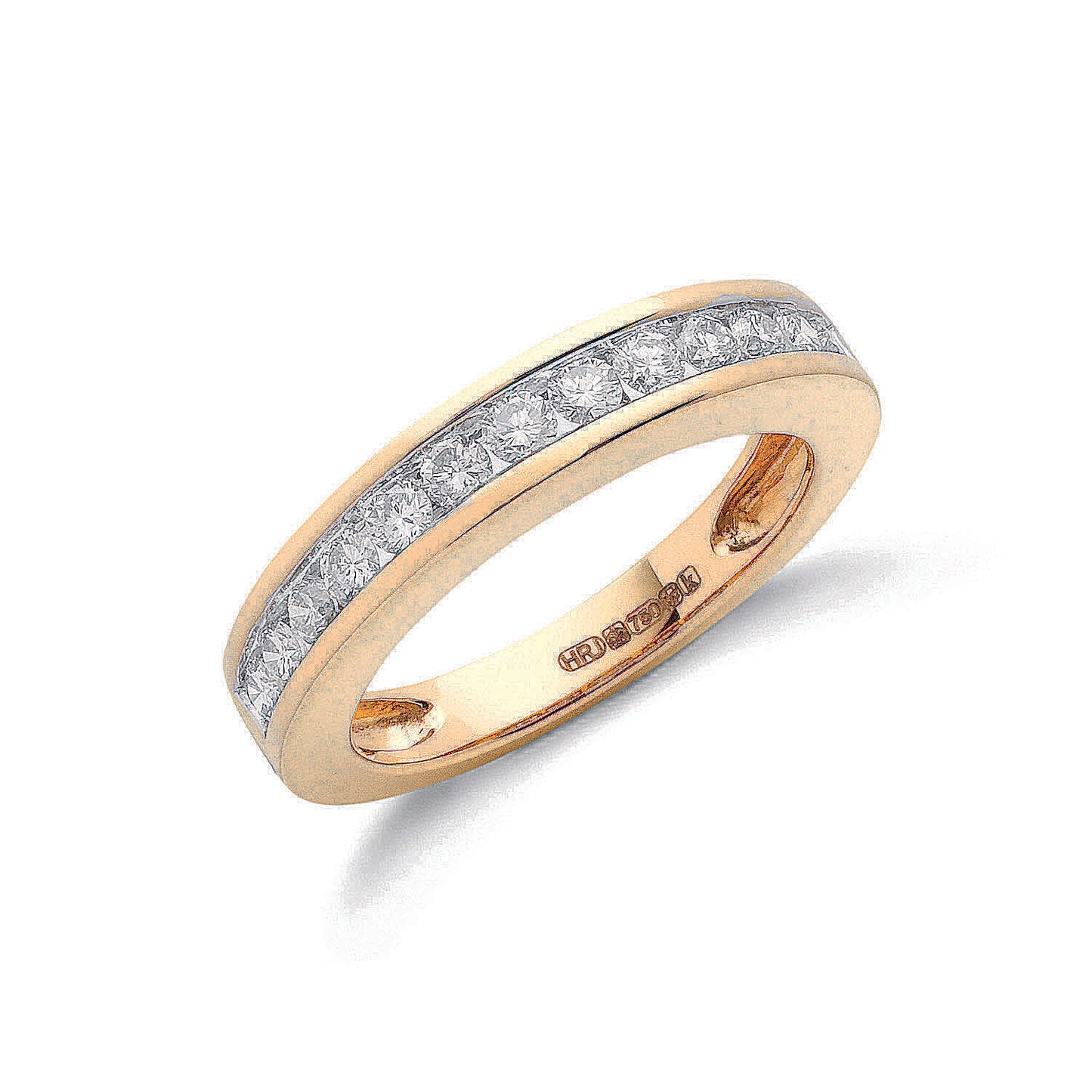 18ct Gold 0.75ct White Diamond Eternity Ring