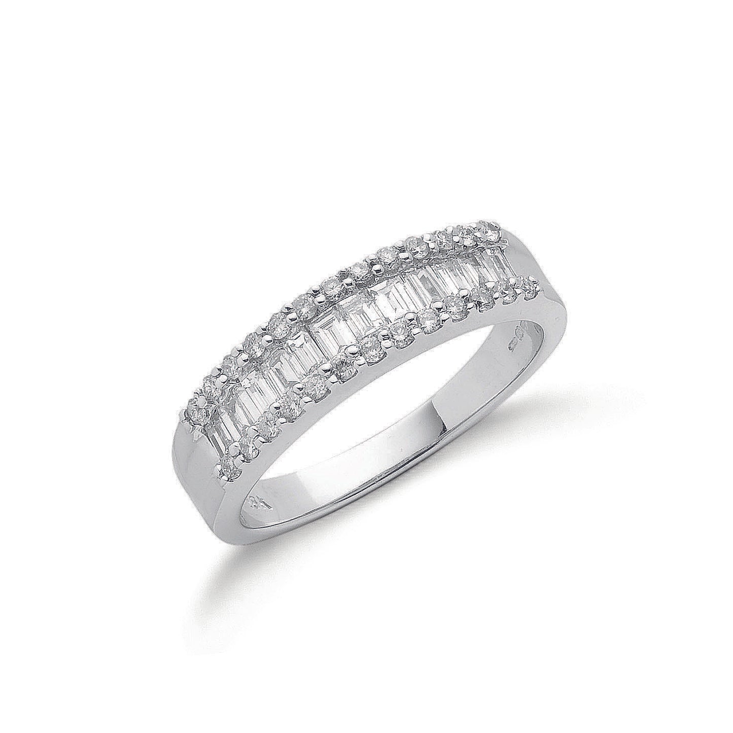 18ct White Gold 0.55ct White Diamond Ring